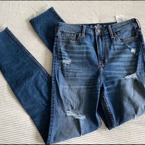 hollister ripped jeans
